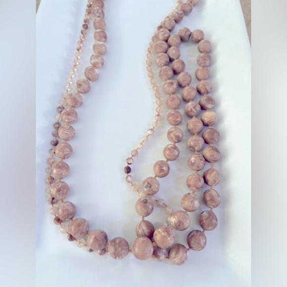 Boho Double Strand Necklace - Picture 2 of 8